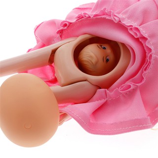 [Craftseries] เสื้อผ้าตุ๊กตา ชุดคลุมท้อง ตุ๊กตาตั้งครรภ์