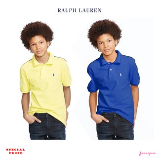 RALPH LAUREN COLOR-BLOCKED COTTON MESH POLO