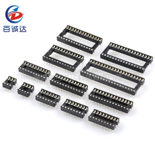 ซ็อกเก็ตชิป IC DIP 6P 8P 14P 16P 18P 20P 24P 28P 32P 40P