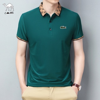 Fastshipping ใหม่ เสื้อยืดโปโล แขนสั้น พิมพ์ลาย แฟชั่นฤดูร้อน สําหรับผู้ชาย