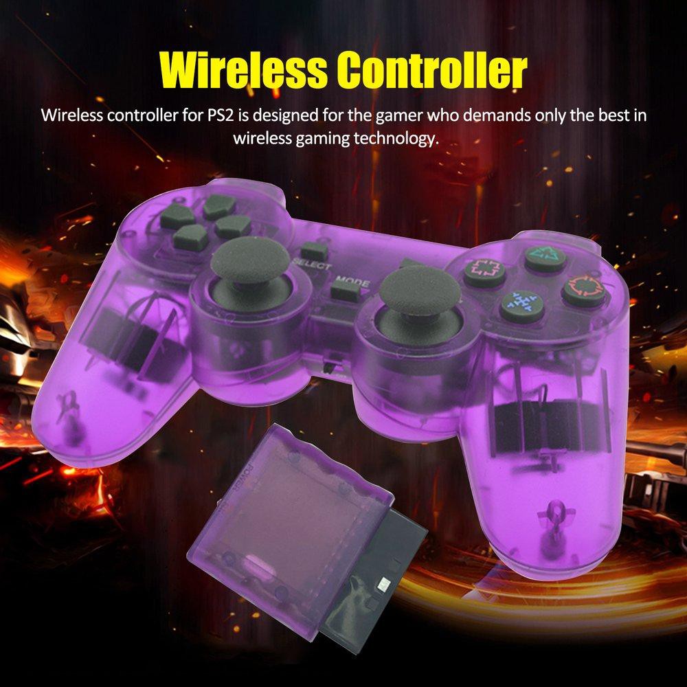 ส่วนลดใหญ่-wireless-gamepad-2-4g-for-snoy-ps2-console-joystick-wireless-controller