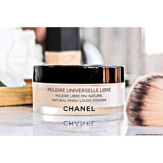พร้อมถุง Chanel ผลิต 2023✨ CHANEL Poudre Universelle Libre Natural Finish Loose Powder แป้งฝุ่น พร้อมพัฟ