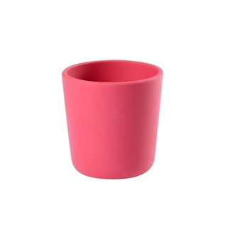 BEABA ถ้วยน้ำซิลิโคน Silicone glass - PINK