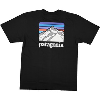 ผลิตภัณฑ์ใหม่👕patagonia line เสื้อยืด คอกลม แขนสั้น แฟชั่น ภูเขา พาตาโกเนีย ปาตาโกเนีย