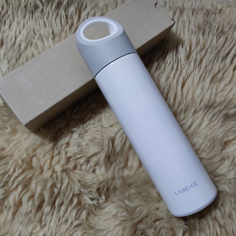 กระติกน้ำสุญญากาศ สีขาวมุก แบรนด์ TUMS korea Shopee Thailand