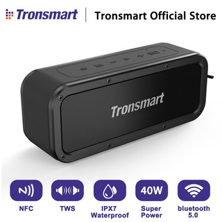 (BLUETOOTH SPEAKER V.5.0) TRONSMART ELEMENT FORCE PLUS  ลำโพงบลูทูธกันน้ำได้ แบตอึด สินค้ารับประกันศูนย์ในไทย