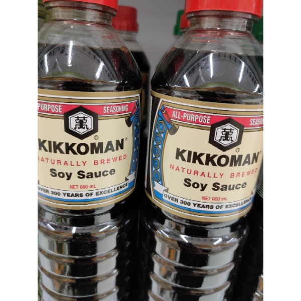 KIKKOMAN Natural Brewed Soy Sauce 600ml Shopee Thailand