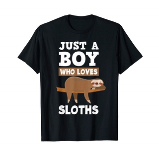 เสื้อยืดวินเทจขายดี เสื้อยืดลําลอง แขนสั้น พิมพ์ลาย Just A Who Loves Sloths น่ารัก สไตล์คลาสสิก สําหรับผู้ชาย GJgiif27IJ