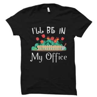 เสื้อยืดผู้ชาย GILDAN เสื้อยืด พิมพ์ลาย I Ll Be In My Office สําหรับผู้ชาย และผู้หญิง S-5XL