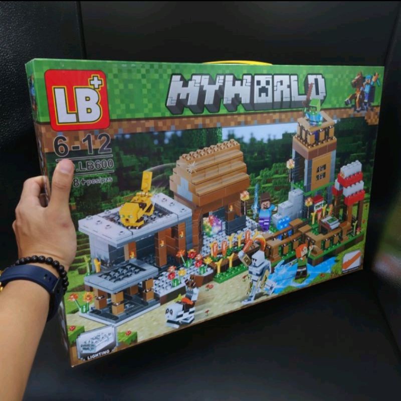 เลโก้-my-world-minecraft-ฉากโกเลม-lb600-จำนวน-778-ชิ้น-ราคาถูก-พร้อมส่งทันที-งานคุณภาพ-เล่นได้สนุก