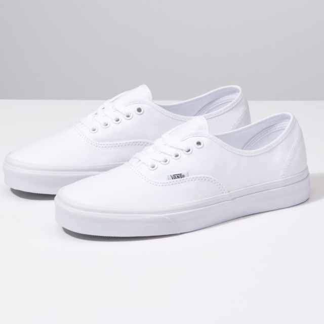 vans-authentic-true-white-sneakers-สินค้ามีประกันแท้
