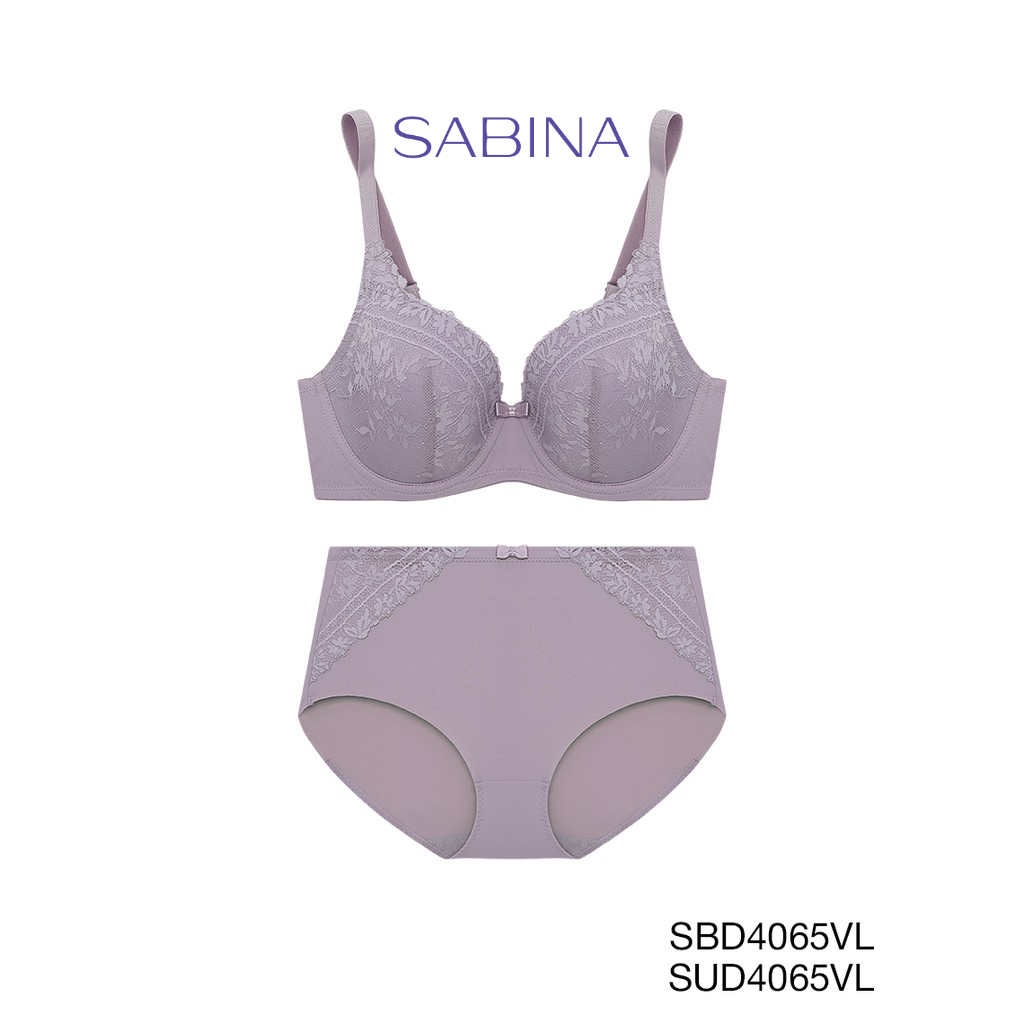 Sabina เซตชุดชั้นใน รุ่น Perfect Bra รหัส SBD4065VL+SUD4065VL สีม่วง