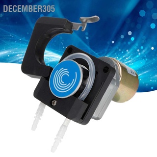 December305 Peristaltic Pump Large Flow Anti‑Corrosion Micro Dosing Head with 12V DC Geared Motor