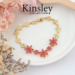 พร้อมส่ง!! สร้อยข้อมือเพชรสวิส CZ ข้อมือพลอยสี เพชรสวยหรูดูดี ใส่ออกงาน ใส่เที่ยว วิ้งวับ ไม่ลอก ไม่ดำ ใส่อาบนำ้ได้ 119