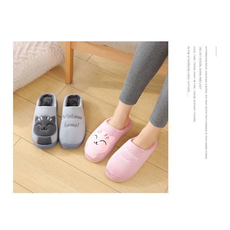 at-houseone-slippers-รองเท้าสลิปเปอร์-แมวขนนุ่ม-รองเท้าแฟชั่น-ใส่ในออฟฟิต-กันลื่น-ใส่ในบ้าน-หรือ-ใส่ที่ทำงาน