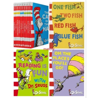 New Dr.Seuss Green Eggs and Ham The Lorax Fox in Socks the Cat in the Hat Hop on Pop Mr.Brown can Moo! Can you? ABC
