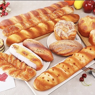 ภาพหน้าปกสินค้าขนมปังฝรั่งเศส ครัวซอง 🥐 ขนมปังปลอม🥖 ที่เกี่ยวข้อง