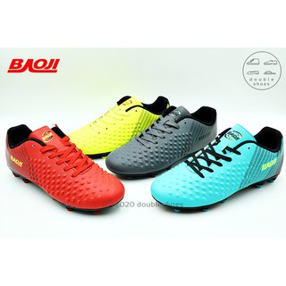 สินค้า Baoji รองเท้าฟุตบอล รองเท้าสตั๊ด รุ่น BJM379 (สี ฟ้า/เขียว/ดำ/แดง) ไซส์ 41-45