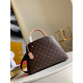 กระเป๋าแบรนด์เนม กระเป๋าสะพายพร้อมส่ง New Louis Vuitton Montaigne mm เทพ