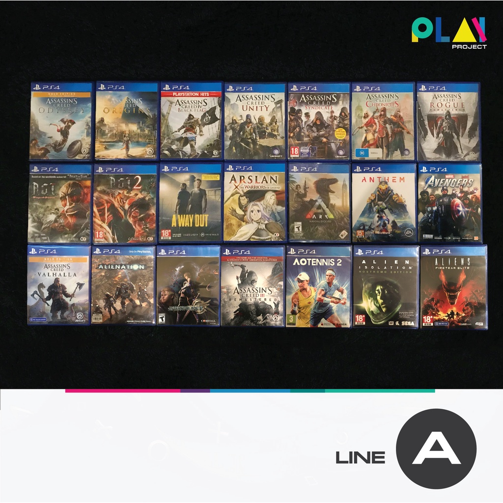 ภาพหน้าปกสินค้าเกม PS4 มือสอง กว่า 100 เกม (รายชื่อตัวอักษร A ) จากร้าน gameplayproject บน Shopee