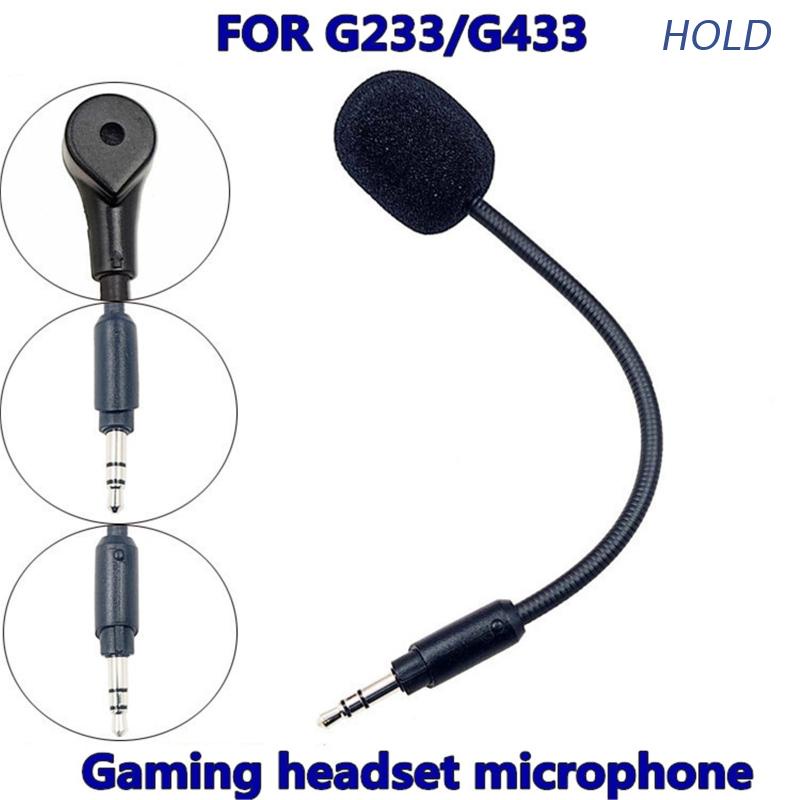ภาพหน้าปกสินค้าHold ไมโครโฟนตัดเสียงรบกวน 3.5 มม. สําหรับหูฟังเล่นเกม Logitech G233 G433