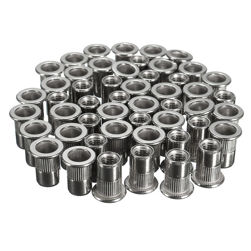 10pcs Rivet Nut M6 M8 Rivnut 304 สแตนเลสสตีลหัวตีบเล็ก | Shopee Thailand