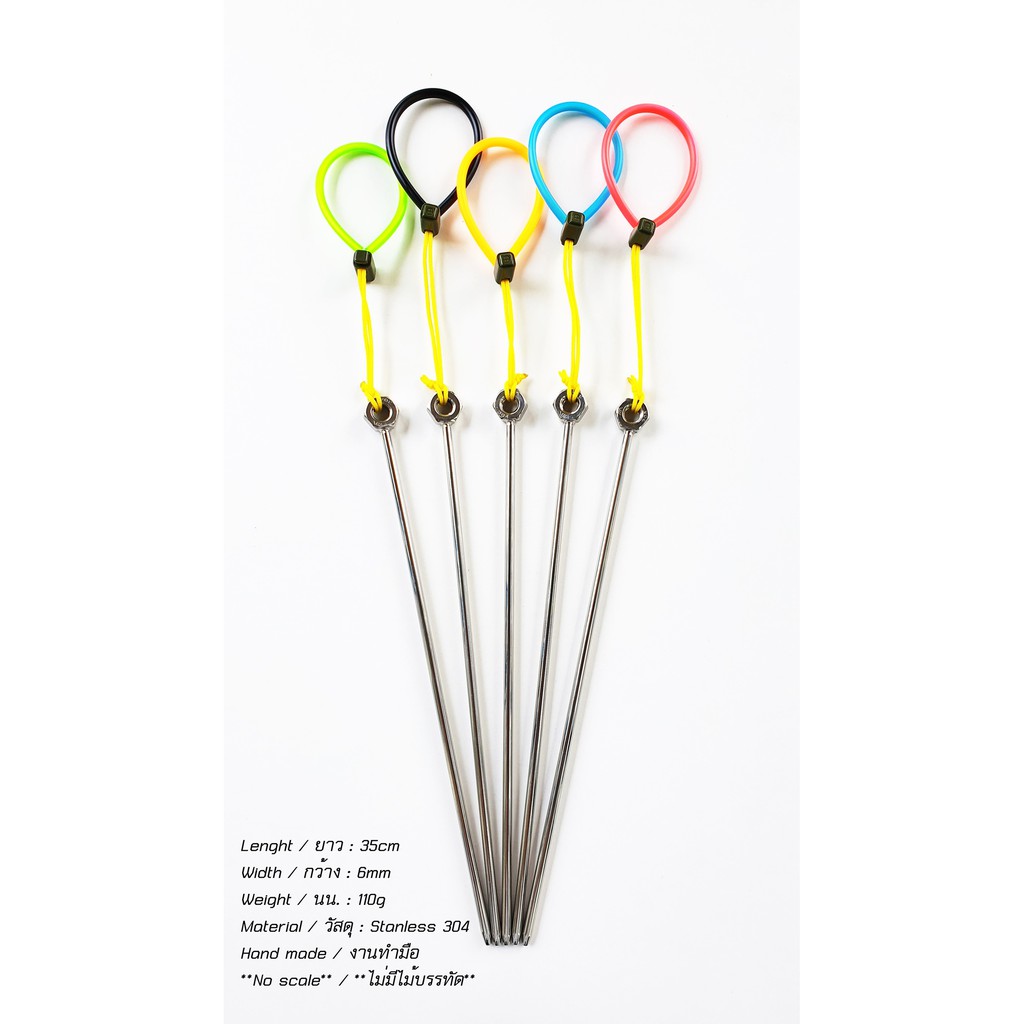 Pointer Scuba Diving Stainless steel 304 Hand made 35cm พอยเตอร์ ดำน้ำ ...