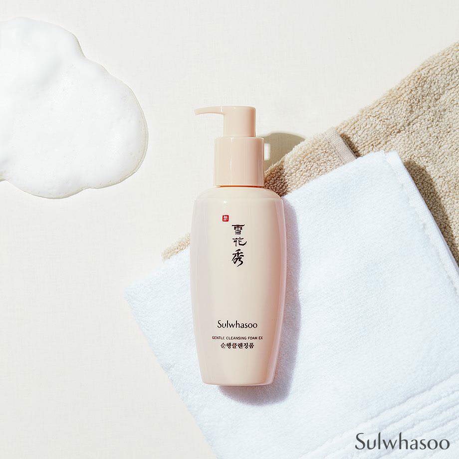 ของแท้-100-ราคาถูกและดีที่สุด-sulwhasoo-gentle-cleansing-foam-mousse-nettoyante-douceur-200ml-โฟมล้างหน้า