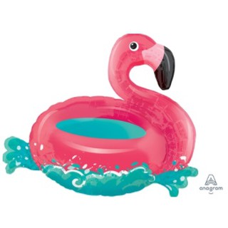 ลูกโป่งนกฟามิงโก้ Floating Flamingo balloon ขนาด 76*68cm