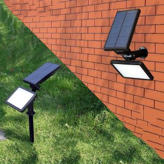 Super Bright LED Lawn Lamp Outdoor โคมไฟพลังงานแสงอาทิตย์กันน้ำ 48 LEDs Spotlight Garden Street โคมไฟโปรเจคเตอร์โคมไฟ