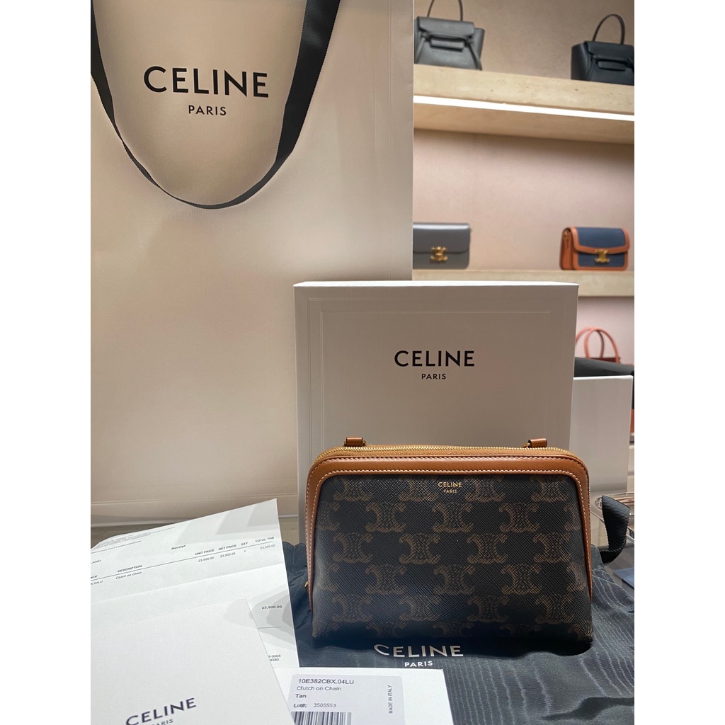 Celine Clutch With Chain