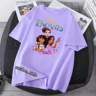 เสื้อยืด พิมพ์ลาย Disney encanto พรีเมี่ยม สําหรับเด็กผู้หญิง
