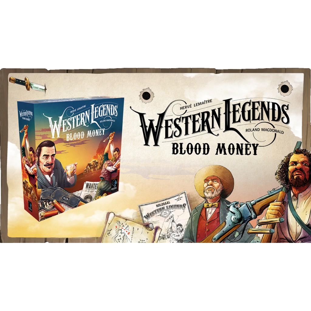 ของแท้-western-legends-blood-money-board-game