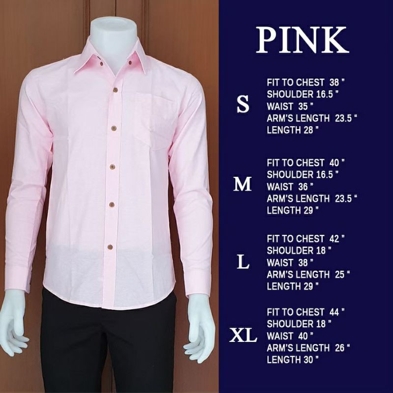 ภาพสินค้าOxford shirt Slim fit unisex เสื้อเชิ้ตใส่ได้ทั้งผู้ชายและผู้หญิง จากร้าน moodmen บน Shopee ภาพที่ 4
