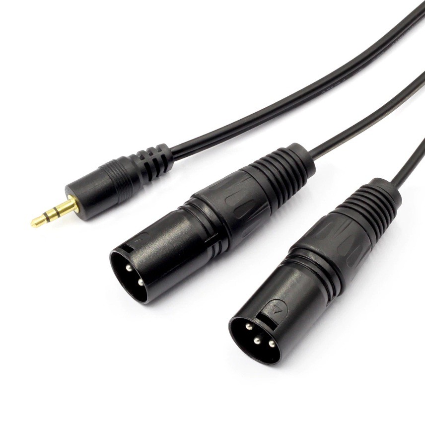 สายไมค์โครโฟน-xlr-cable-3-5mm-jack-male-to-dual-xlr-male-splitter-patch-cable-for-microphones-speakers-sound-consoles