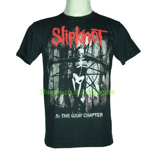 【hot sale】เสื้อวง Slipknot เสื้อไซส์ยุโรป สลิปน็อต PTA1426 เสื้อยืดแฟชั่นวงดนตรี