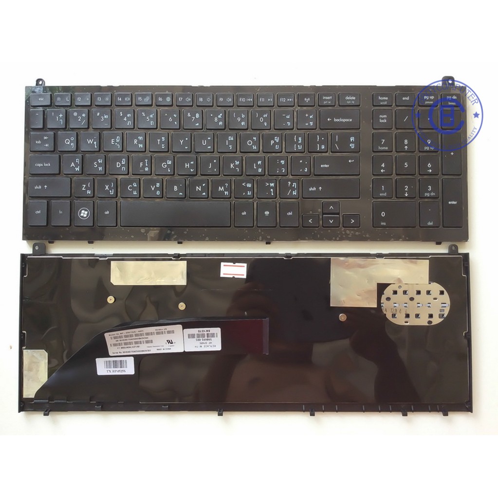 hp-keyboard-คีย์บอร์ด-hp-compaq-probook-4520s-4525s-ไทย-อังกฤษ