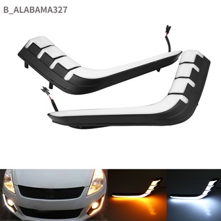 Alabama ไฟเลี้ยว ไฟตัดหมอก Led Drl 2 สี สําหรับ Suzuki Swift 14-16 1 คู่