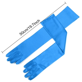 ภาพขนาดย่อของภาพหน้าปกสินค้าSubei ถุงมือผ้าซาตินสีฟ้า / กาแฟ / ทองสําหรับผู้หญิง จากร้าน subei.th บน Shopee ภาพที่ 2