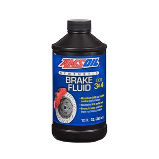 Amsoil DOT 3 and DOT 4 Synthetic Brake Fluid น้ำมันเบรค ขนาด 355 ML