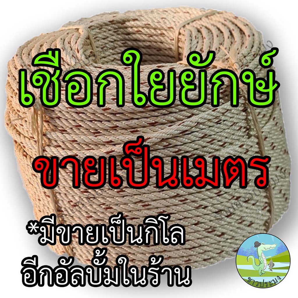 เชือกใยยักษ์-ขนาด-5-12-มม-ขายเป็นเมตร-เชือกประมง-เชือกโรยตัว-เชือกผสม-เชือกแมว-เชือกลากเรือ-เชือกมัดของ-ลากอวน-ใยยัก