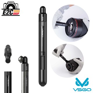 VSGO POWER-SWITCH LENS CLEANING PEN V-P03E ปากกาทำความสะอาดกล้องหัวคาร์บอน และแปรงสำหรับทำความสะอาดเลนส์