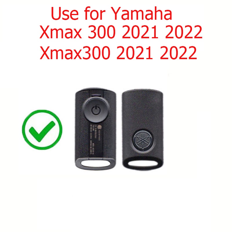 xmax-300-เคสกุญแจรีโมตรถยนต์-คาร์บอนไฟเบอร์-พร้อมพวงกุญแจโลหะน่ารัก-สําหรับ-yamaha-xmax-300-2021-2022-xmax300-2021