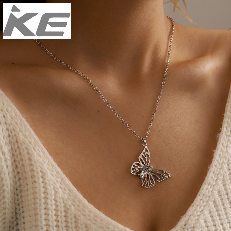 butterfly-pop-element-necklace-simple-butterfly-single-silver-necklace-for-girls-for-women-low