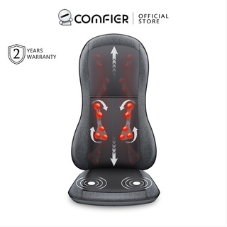 Comfier แผ่นทําความร้อนไฟฟ้า เบาะนวดไฟฟ้า นวดหลัง บั้นท้าย ต้นขา 10 มอเตอร์สั่นสะเทือน ใช้กับเก้าอี้ได้ ของขวัญ [CF-2913]