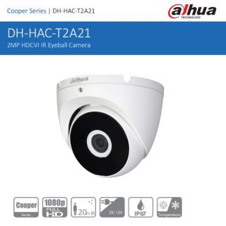 กล้องวงจรปิด DAHUA รุ่น HAC-T2A21 2MP