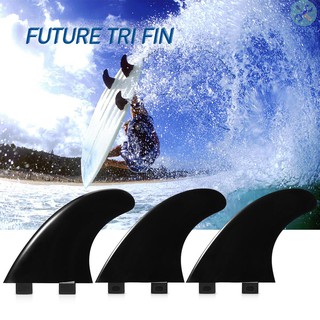 สินค้า 【vip】3PCS FCS Fins Surfboard Fin Thrusters Tir Fins Fiberglass Nylon Surf Fins GX / M5 / G1 / G3 / G5 / G7