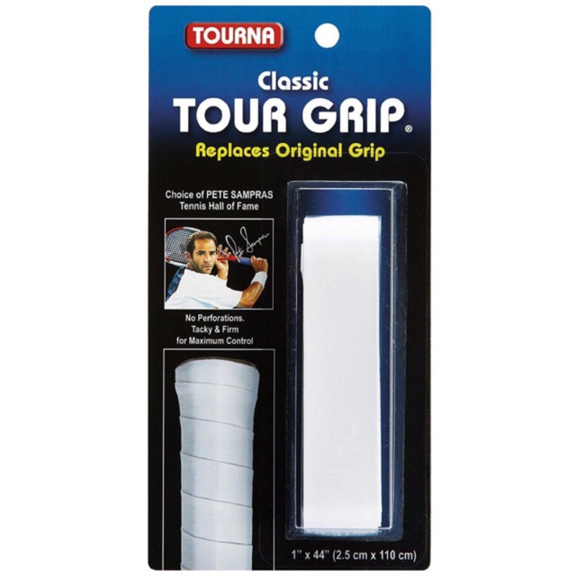 ภาพหน้าปกสินค้าTOURNA Classic Tour Grip @ Replacement Grip 1.8mm. (No Perforations) กริปไม้เทนนิส กริปไม้แบดมินตัน กอฟท์ จากร้าน tourna_official บน Shopee