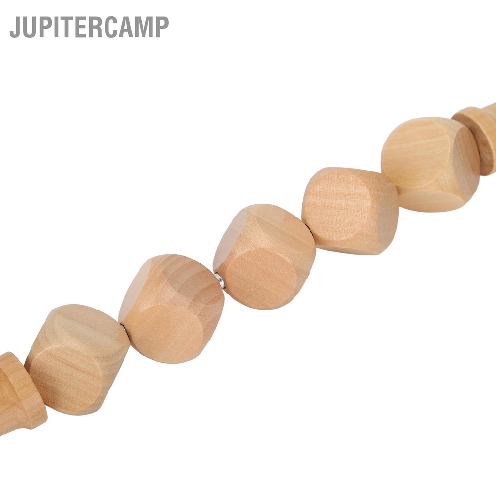 jupitercamp-fascia-ลูกกลิ้งไม้นวดร่างกาย-พร้อมลูกเต๋า-ทรงกลม-5-ชิ้น