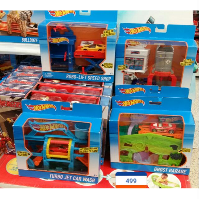 hotwheels-city-สถานีเสริม-อู่-ปั๊ม-คาร์แคร์ต่างๆ